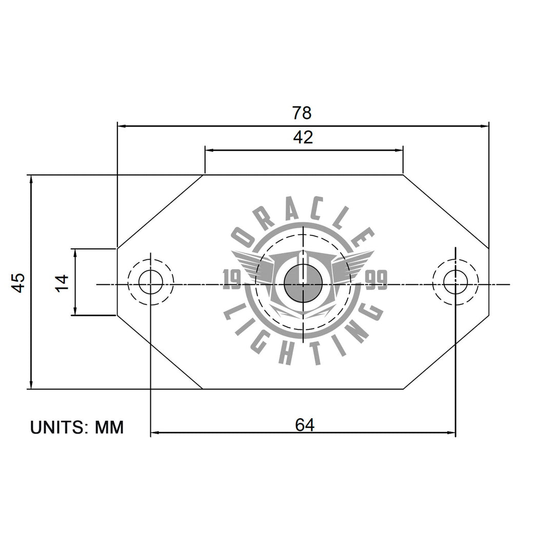 ORACLE Lighting Magnetic Rock Light Adapter - No-Drill Install (Single)