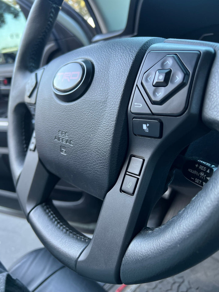Meso Customs Steering Wheel Blackout Surround For Tacoma (12-23),Tundra (2014-2021)4Runner (2014-2023)