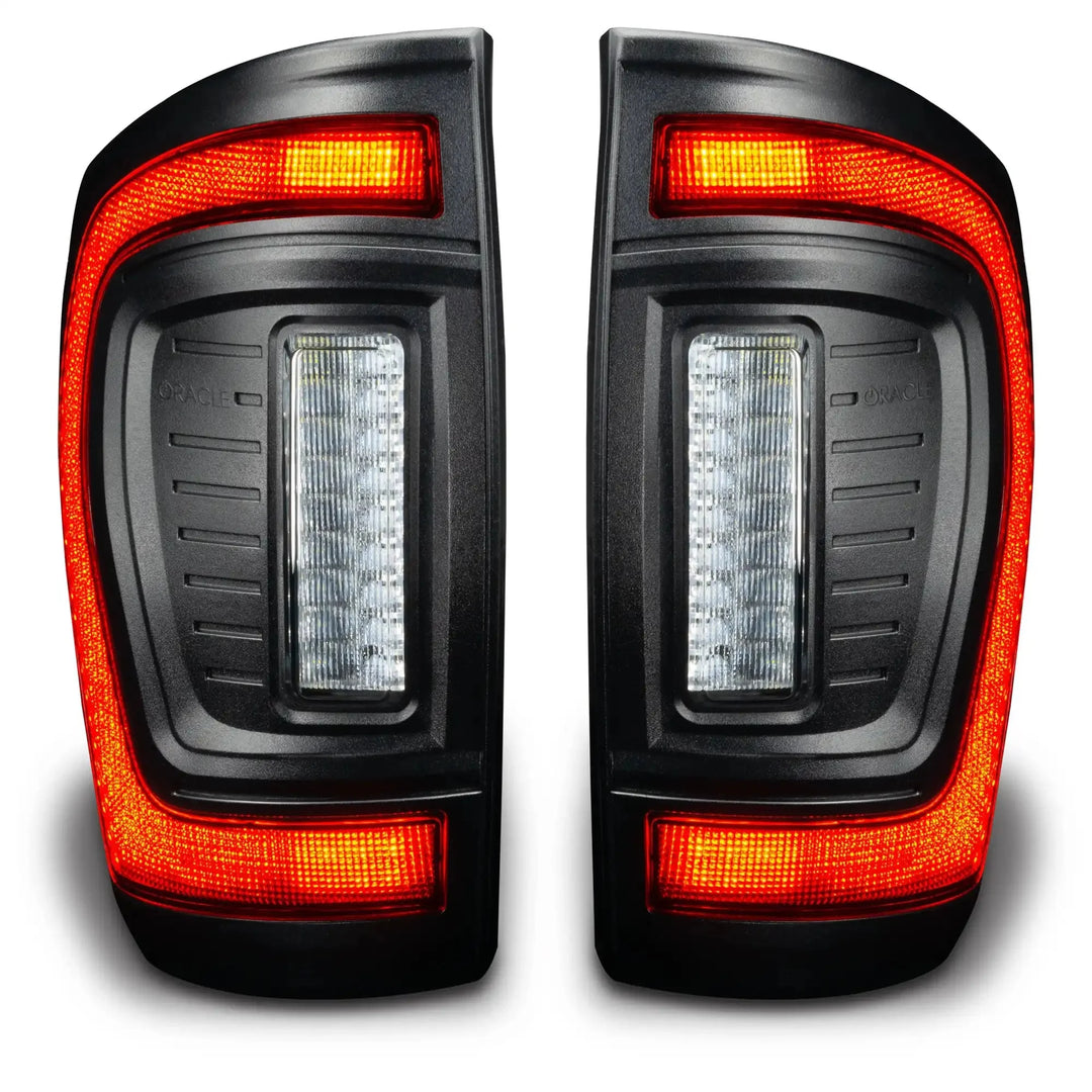 Lensless LED Tail Lights 2016-2023 Toyota Tacoma Sequential Turn Signals