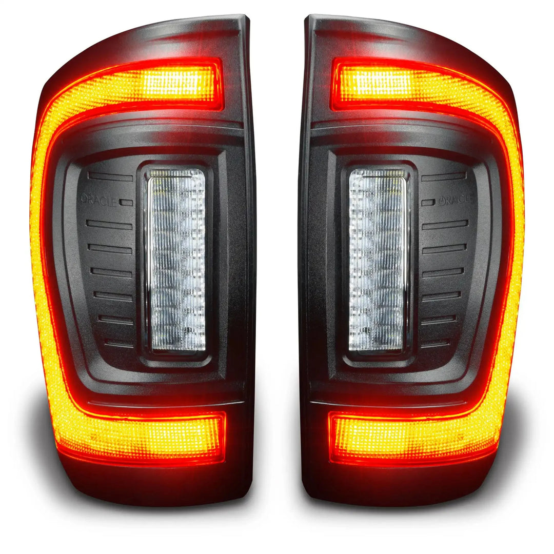 Lensless LED Tail Lights 2016-2023 Toyota Tacoma Sequential Turn Signals