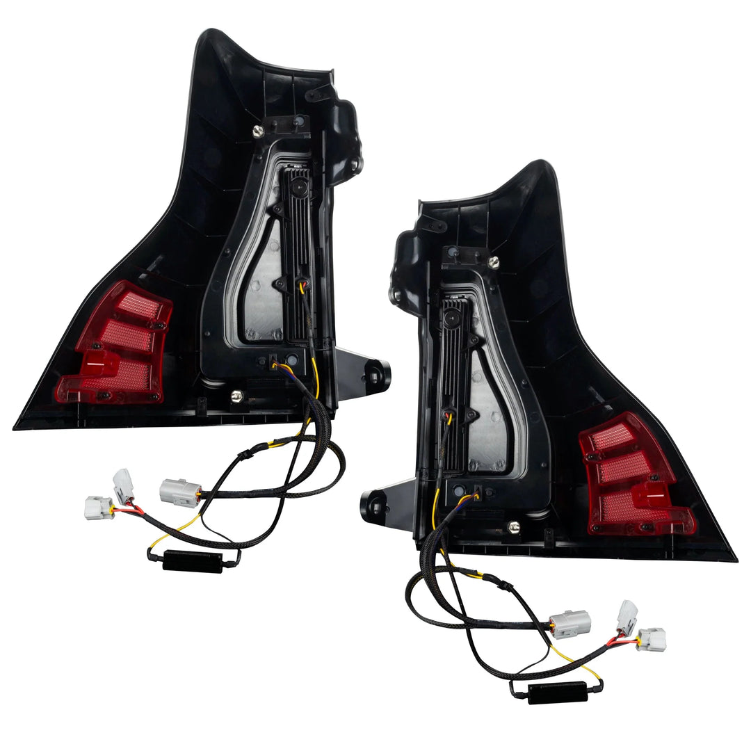 Flush Mount LED Tail Lights 2010-2023 Lexus GX460 Toyota Prado Sequential Lensless