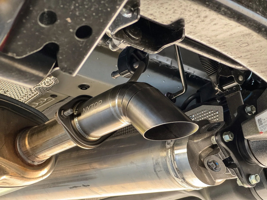 Nytop Titanium Axle Dump Exhaust Tip for Tacoma (2024+)