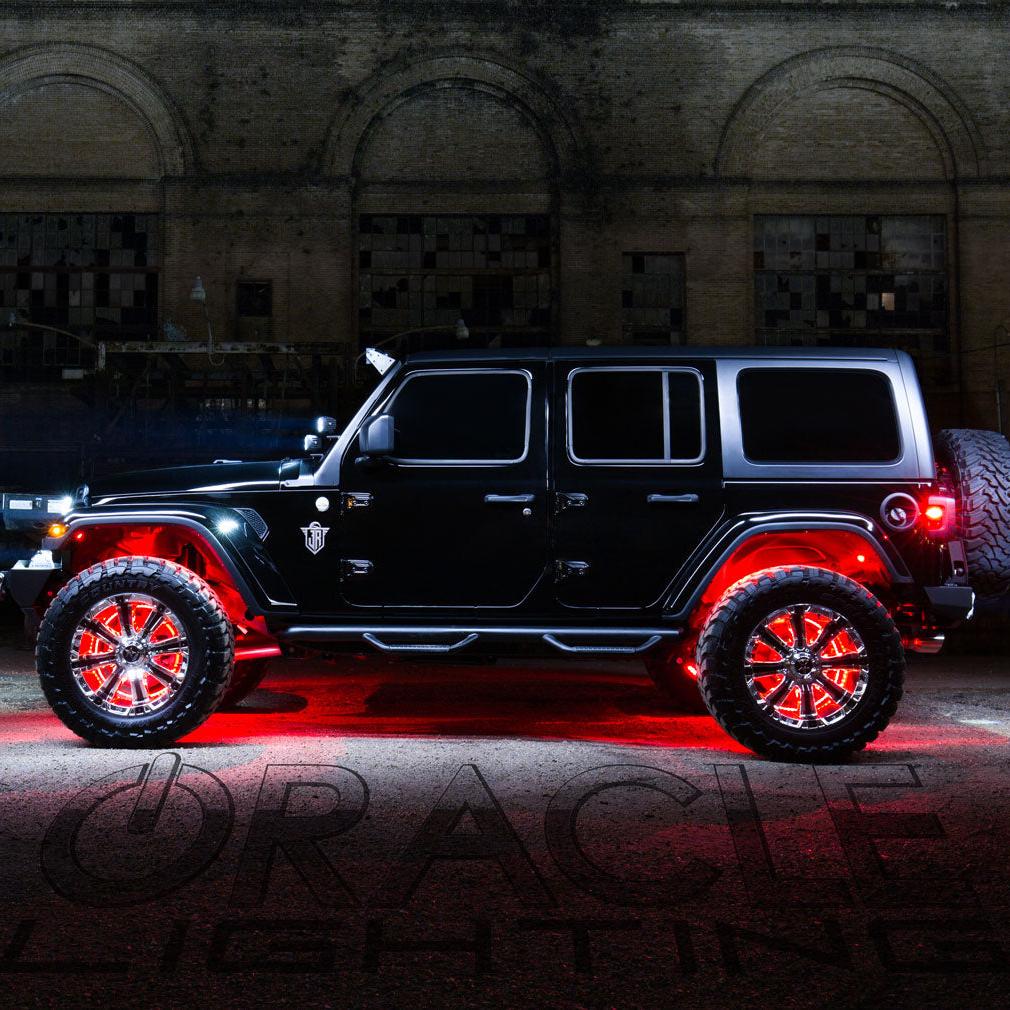 ORACLE Lighting LED Illuminated Wheel Rings - Dynamic ColorSHIFT