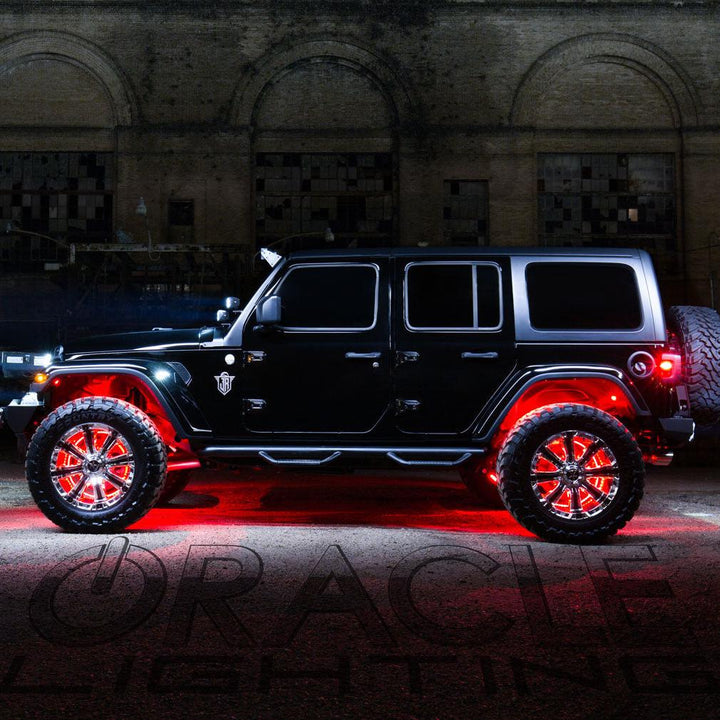 ORACLE Lighting LED Illuminated Wheel Rings - Dynamic ColorSHIFT