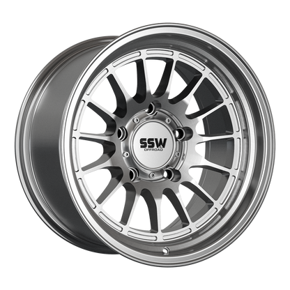 SSW Offroad® Dakar / Machined Silver / 17x9.0 +0 (5 Lug)