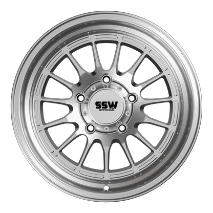 SSW Offroad® Dakar / Machined Silver / 17x9.0 +0 (5 Lug)