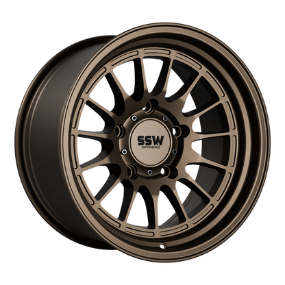 Dakar / Matte Bronze / 17x9.0 +0 (5 Lug)