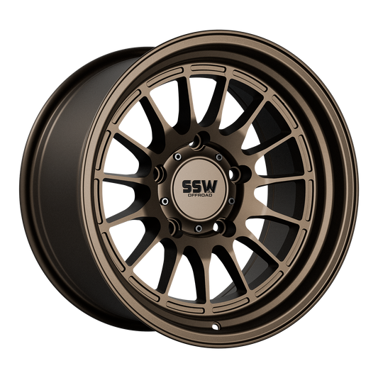Dakar / Matte Bronze / 17x9.0 +0 (5 Lug)