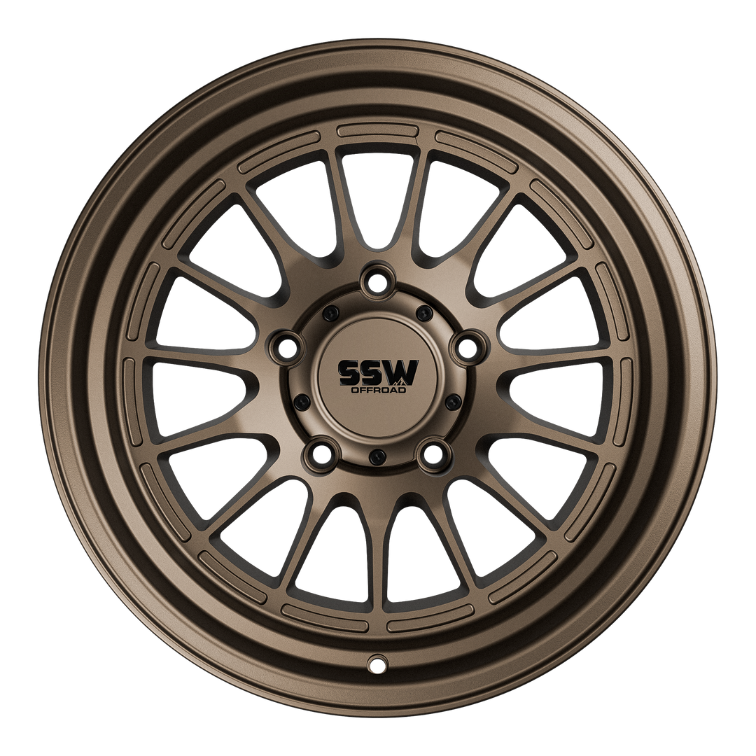 Dakar / Matte Bronze / 17x9.0 +0 (5 Lug)