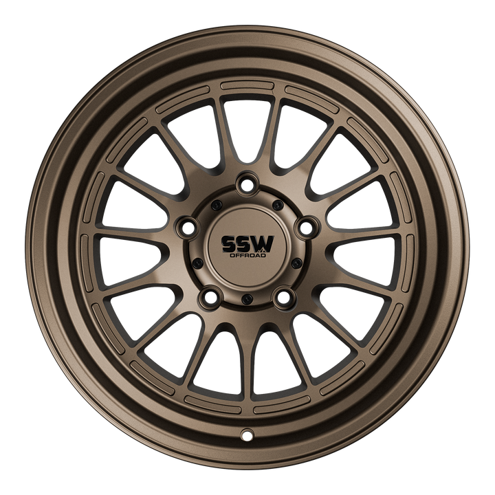 Dakar / Matte Bronze / 17x9.0 +0 (5 Lug)