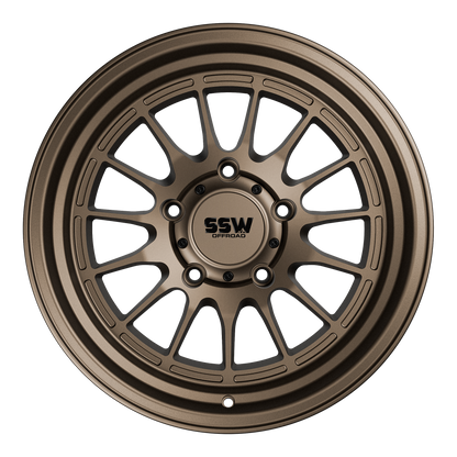 Dakar / Matte Bronze / 17x9.0 +0 (5 Lug)