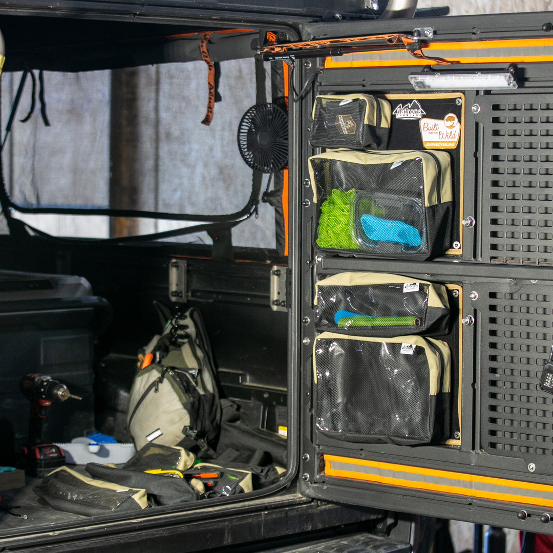 RiPouch™ Alu-Cab Rear Door Storage System