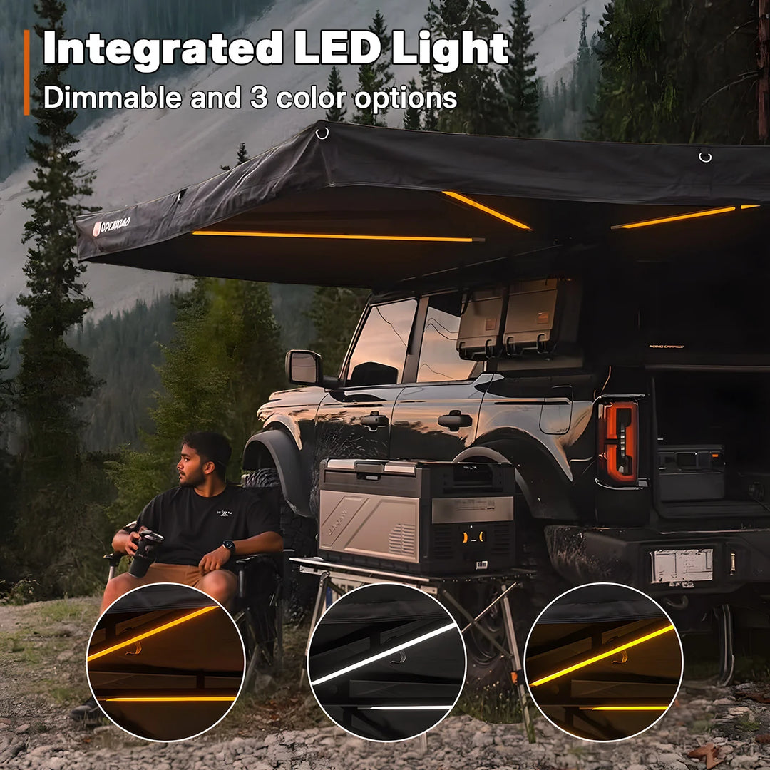OPENROAD 270 Free Standing Awning for Camping-Adventure Series-Universal