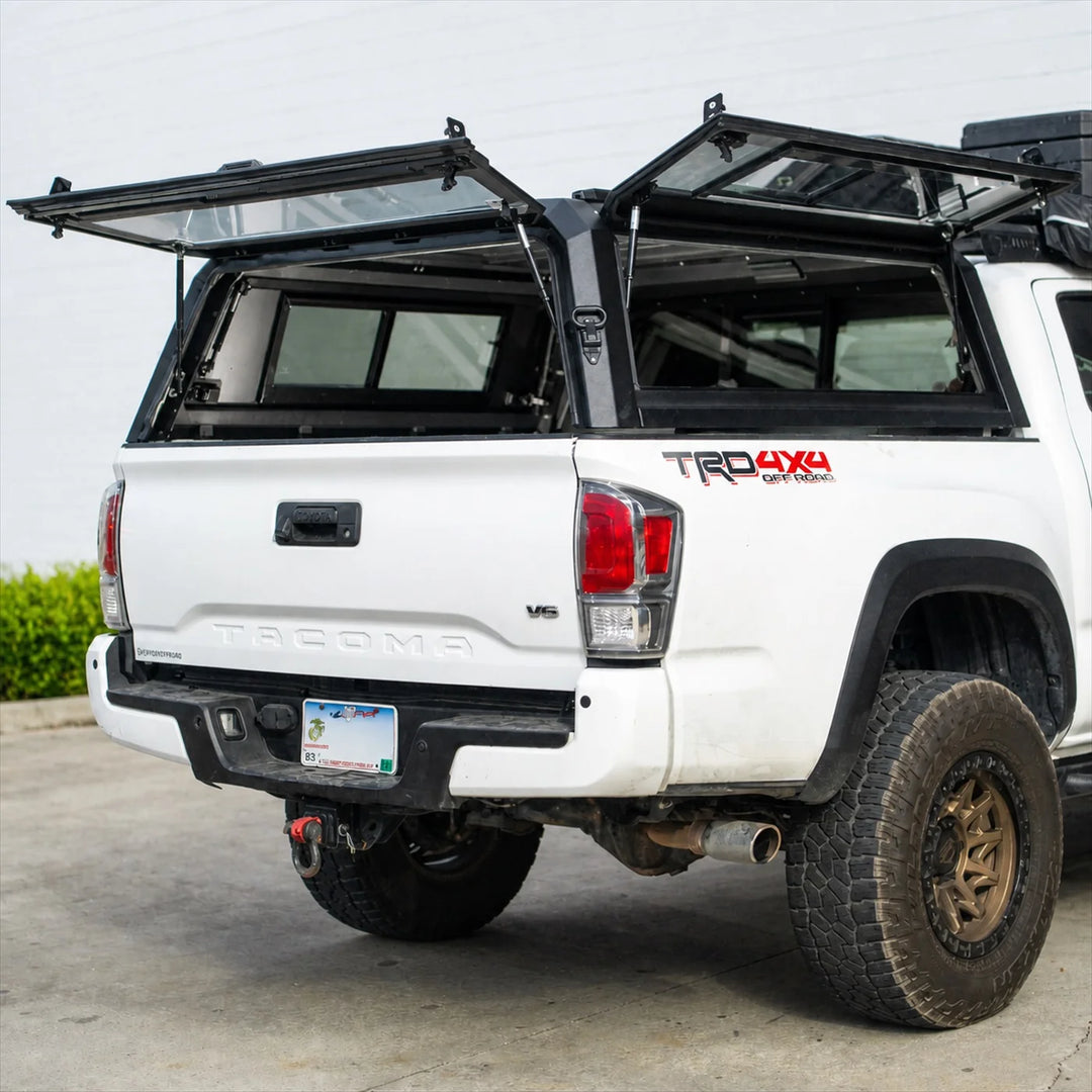 OPENROAD Sliding Glass Side Truck Cap for Tacoma (2016-2023) – 5FT BED