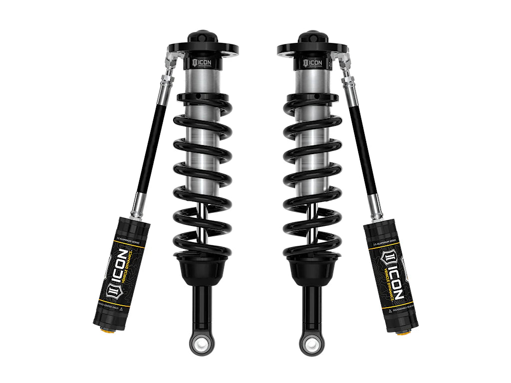 Icon 1.25-3" Lift, Front, 2.5 Series Coilover Kit, Remote Reservoir for 4Runner 4WD (2025+)