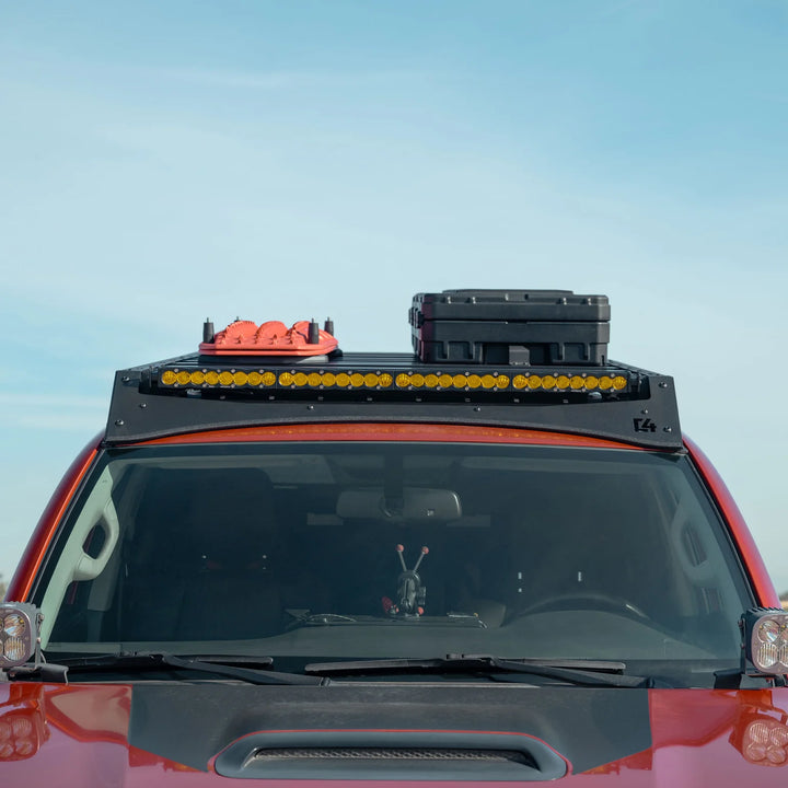 C4 Fabrication Roof Rack with Optional Light Bar Mount for 4Runner (2010-2024)