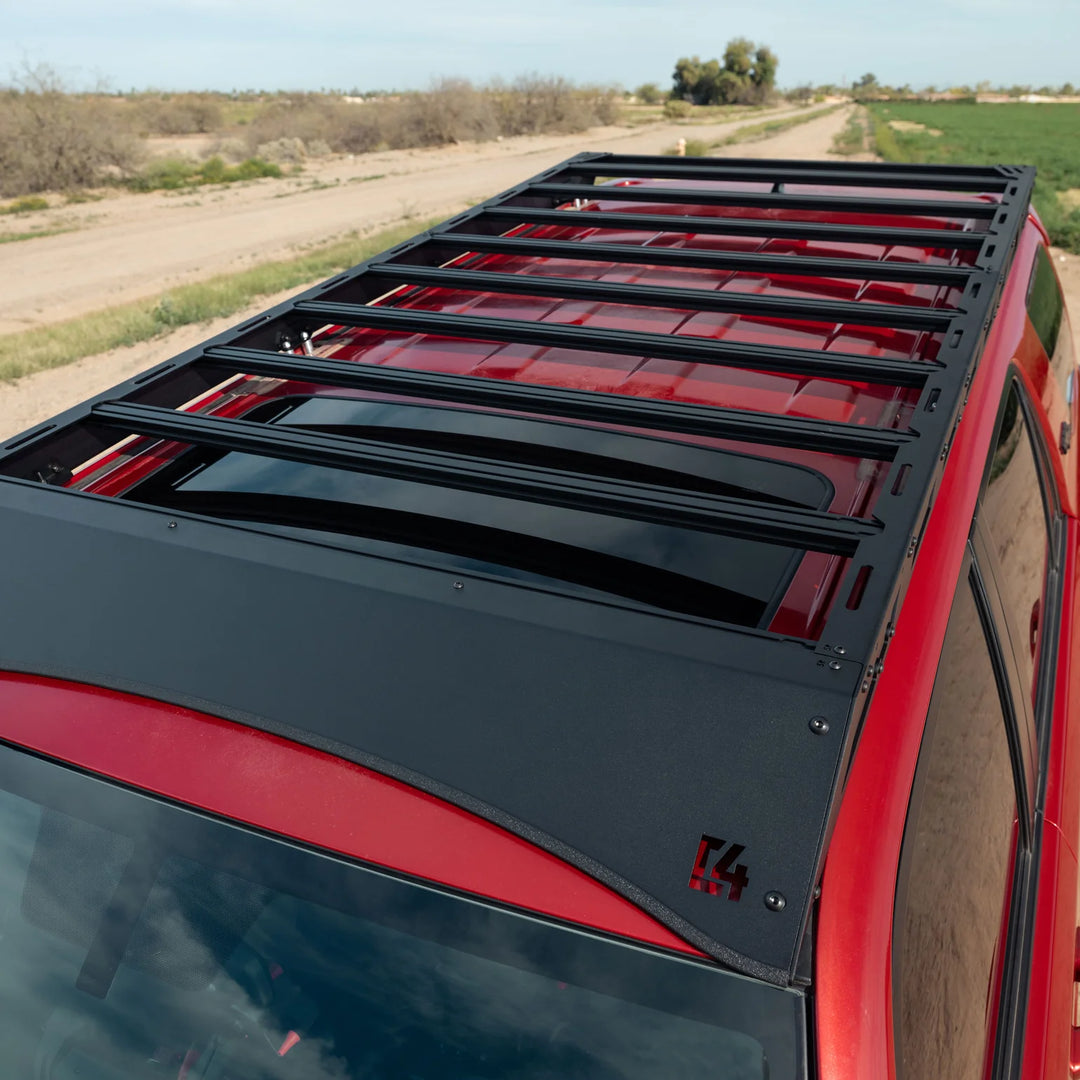 C4 Fabrication Roof Rack with Optional Light Bar Mount for 4Runner (2010-2024)