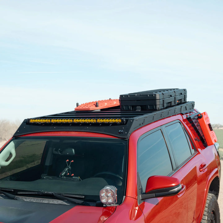 C4 Fabrication Roof Rack with Optional Light Bar Mount for 4Runner (2010-2024)