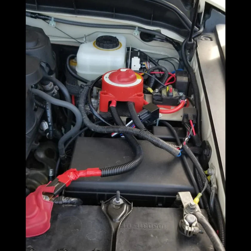 C4 Fabrication Engine Bay Accessory Tray-Driver for 4Runner (2010-2019)