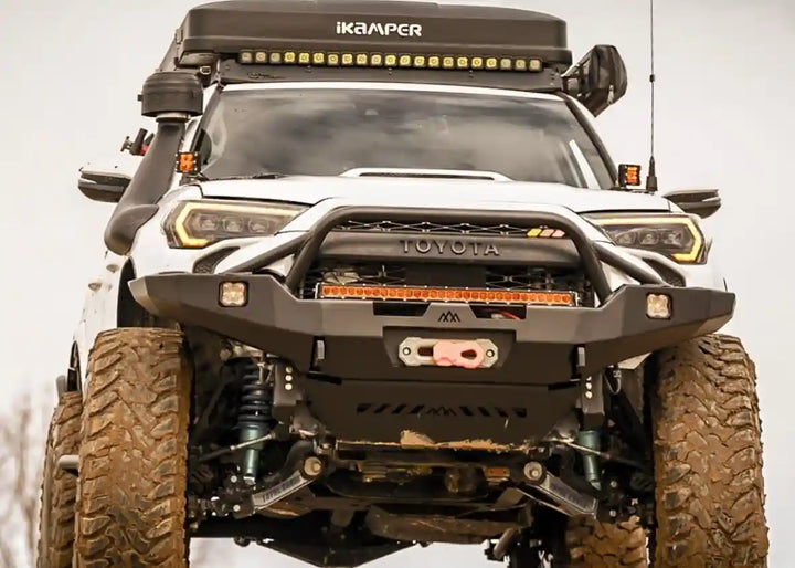 Hi-Lite Overland Toyota 4Runner Front Bumper 5th Gen (2010-2024) [PreRunner Bull Bar]