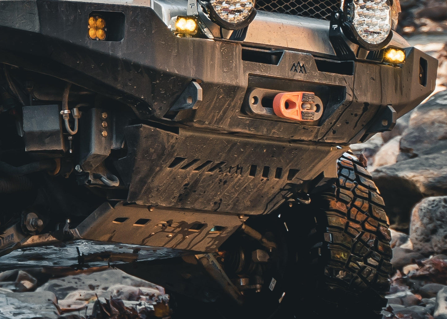 Backwoods Adventure Mods  Aluminum Connector Skid Plate for 4Runner (2010-2024)