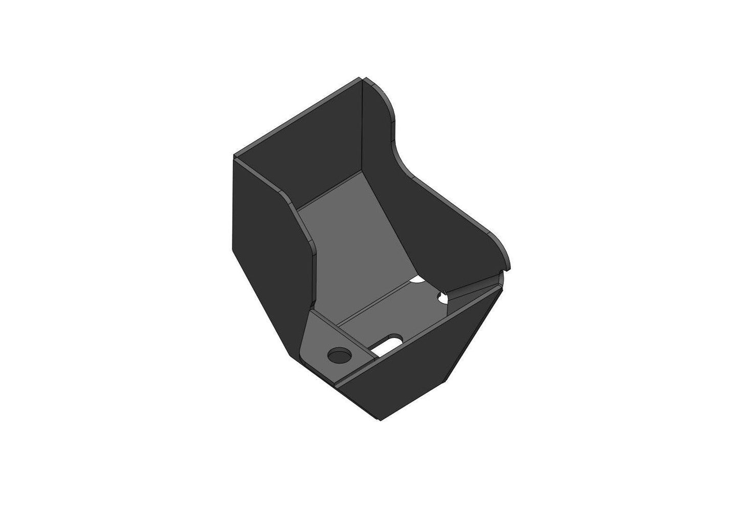 Backwoods Adventure Mods Windshield Fluid Reservoir Guard Skid for 4Runner (2010-2024)