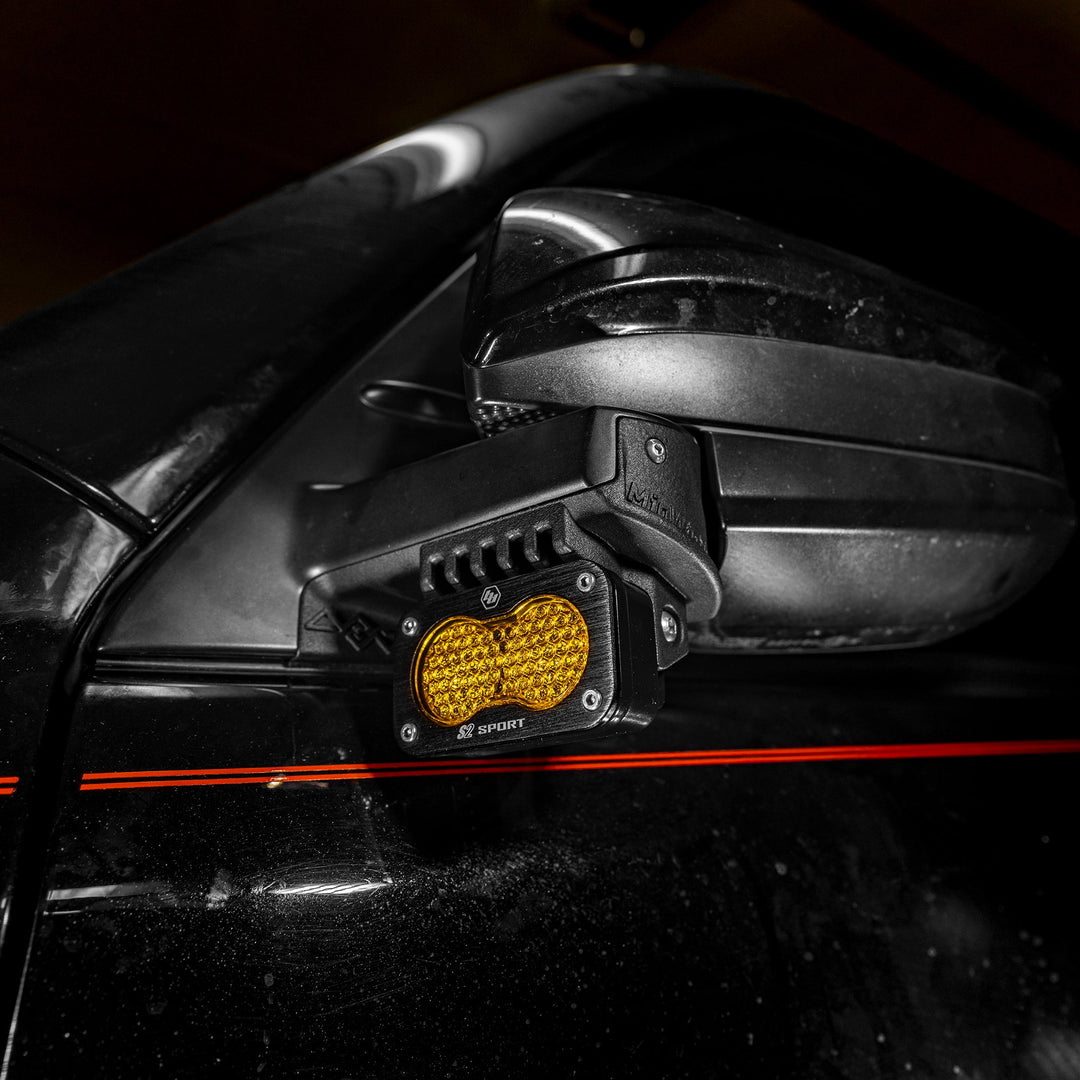 Side Mirror Ditch Light Mount Kit (5th Gen 4Runner)
