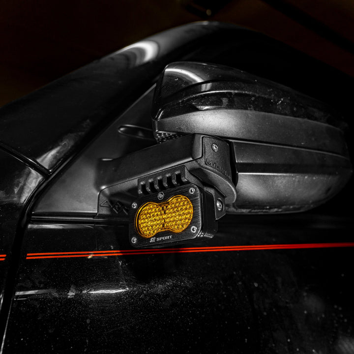 Side Mirror Ditch Light Mount Kit (5th Gen 4Runner)