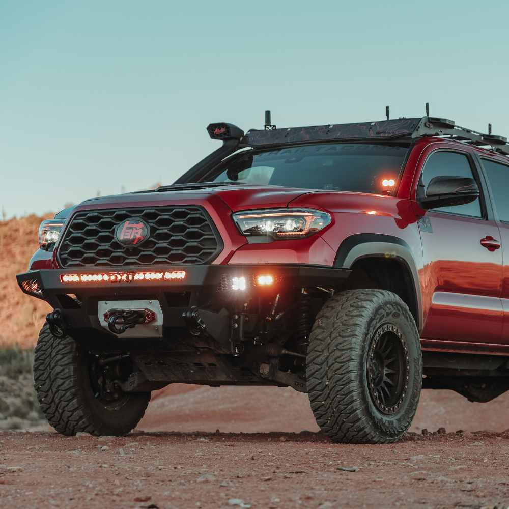 DRT Fabrication Plated Front Bumper for Tacoma (2016-2023)