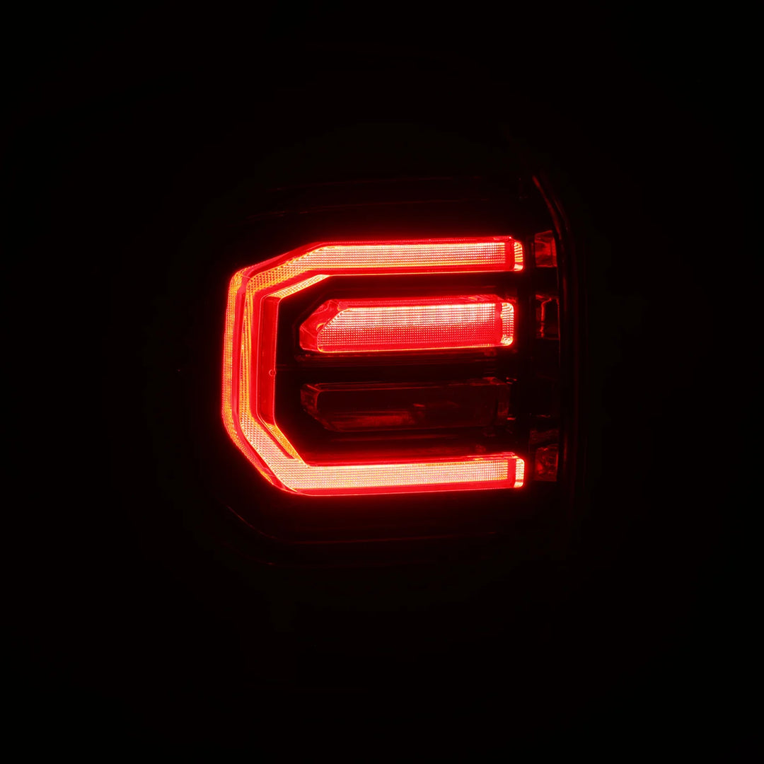 Alpharex NOVA-Series Prismatic LED Tail Lights Black Clear for 4Runner (2025+)