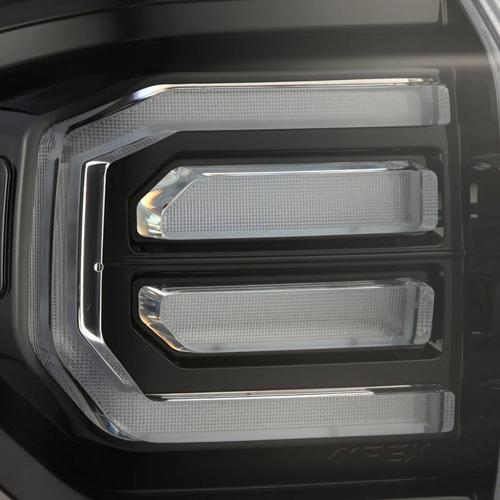 Alpharex NOVA-Series Prismatic LED Tail Lights Black Clear for 4Runner (2025+)