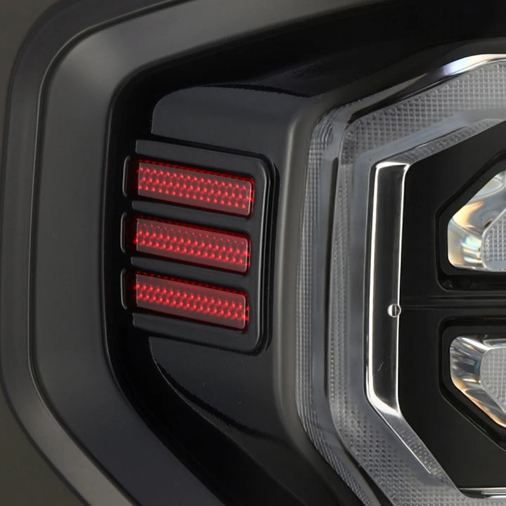 Alpharex NOVA-Series Prismatic LED Tail Lights Black Clear for 4Runner (2025+)