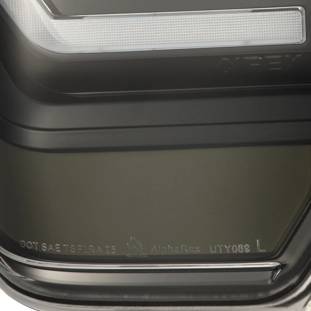Alpharex NOVA-Series Prismatic LED Tail Lights Black Clear for 4Runner (2025+)