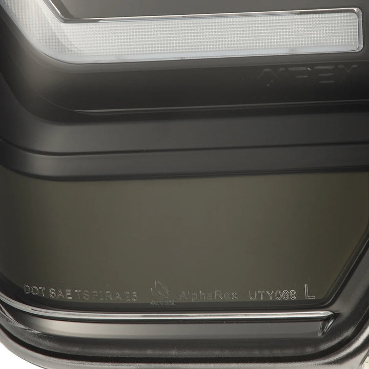 Alpharex NOVA-Series Prismatic LED Tail Lights Black Clear for 4Runner (2025+)