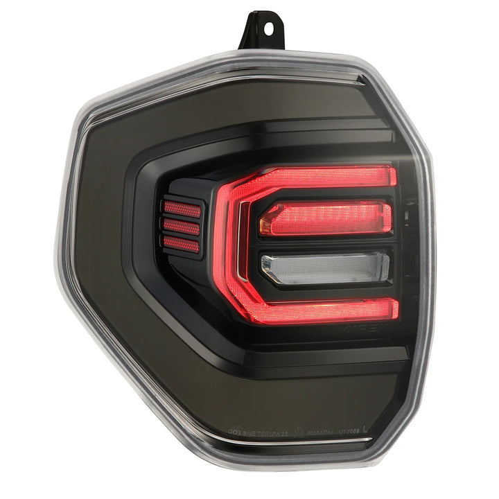 Alpharex NOVA-Series Prismatic LED Tail Lights Black Clear for 4Runner (2025+)