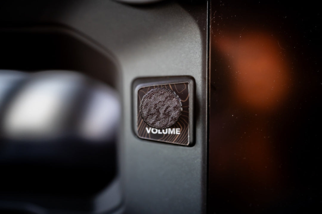 StickerFab Custom Radio Knob  for Tacoma 8"/ Land Cruiser (2024+) 4Runner 8" (2025+)