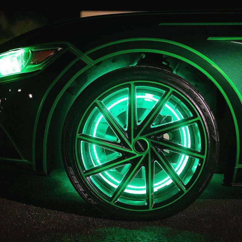 ORACLE Lighting LED Illuminated Wheel Rings - Dynamic ColorSHIFT