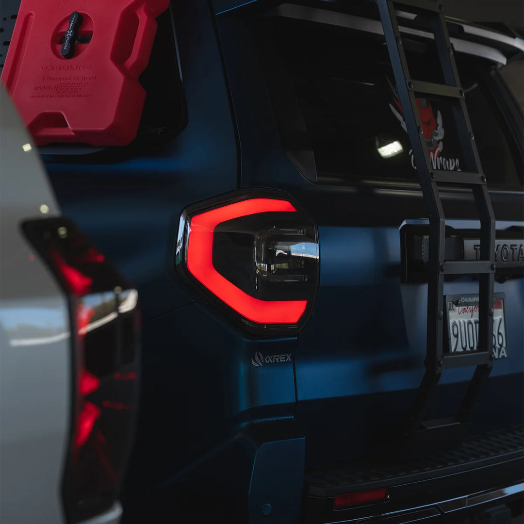 Alpahrex NOVA-Series Prismatic LED Tail Lights Black Smoke (ETA late Sep) for 4Runner (2025+)
