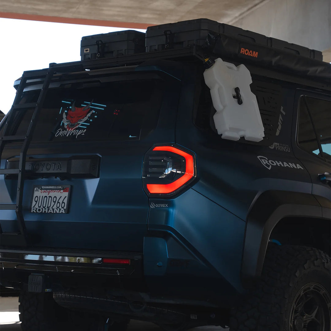 Alpahrex NOVA-Series Prismatic LED Tail Lights Black Smoke (ETA late Sep) for 4Runner (2025+)