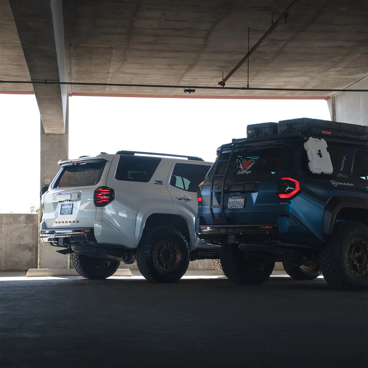 Alpharex LUXX-Series LED Tail Lights Black Clear (ETA late Sep) for 4Runner (2025+)