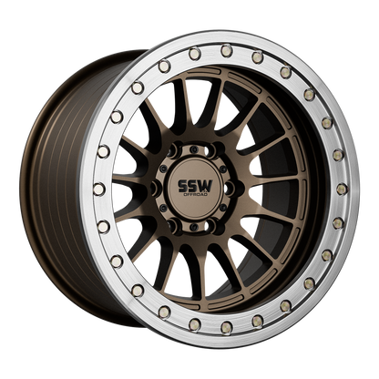 SSW Offroad® Beadlock Dakar / Matte Bronze / 17x9.0 -25