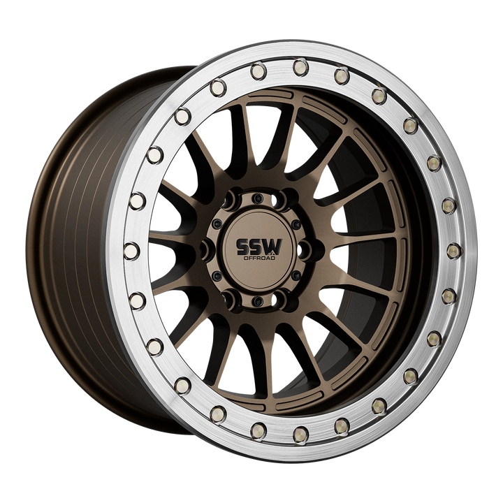 SSW Offroad® Beadlock Dakar / Matte Bronze / 17x9.0 -25