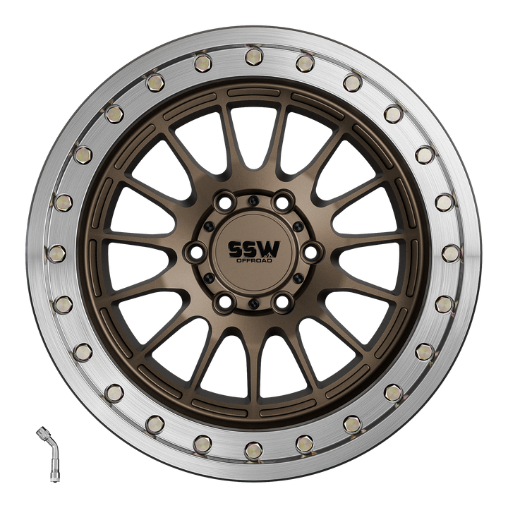 Beadlock Dakar / Matte Bronze / 17x9.0 -25