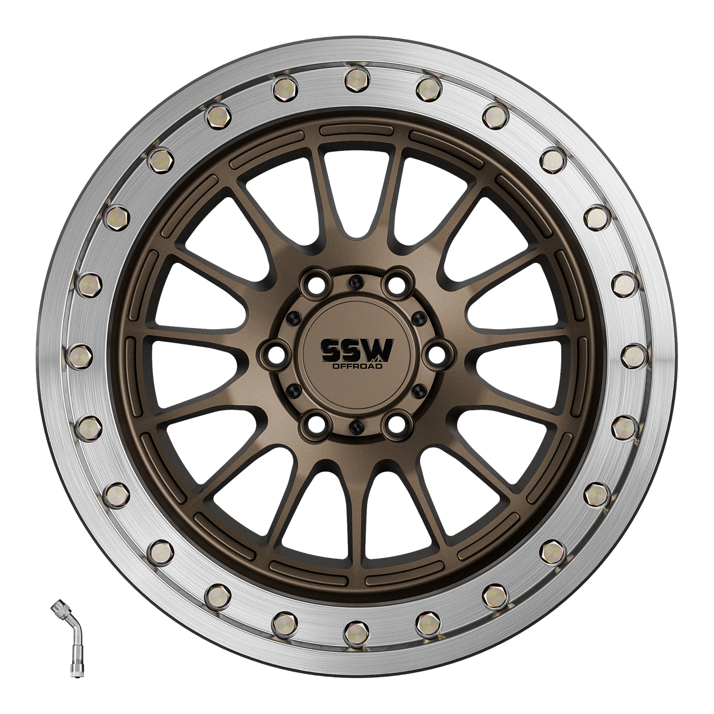 SSW Offroad® Beadlock Dakar / Matte Bronze / 17x9.0 -25