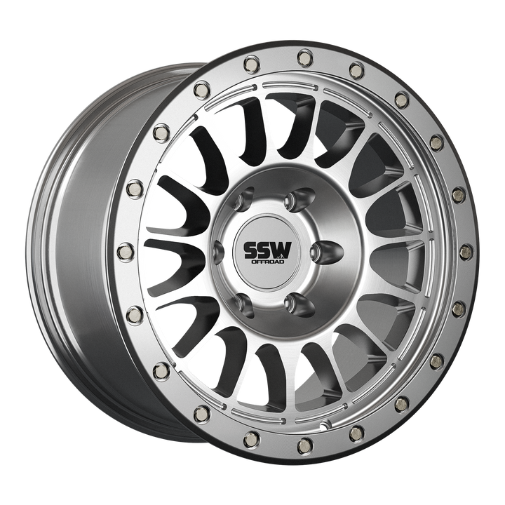 SSW Offroad® Dakar Evo / Machined Silver / 17x9.0 +0