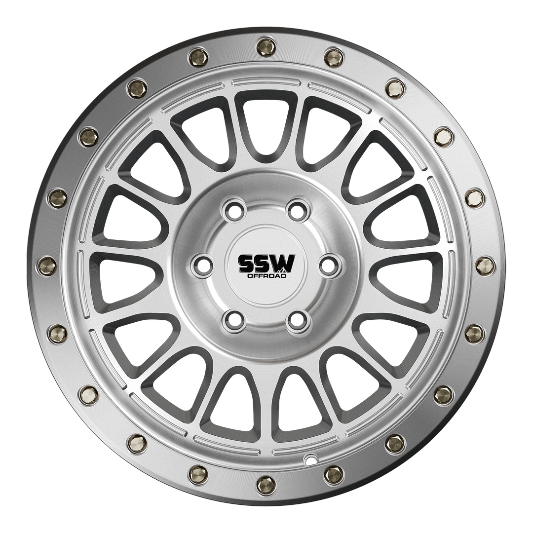 SSW Offroad® Dakar Evo / Machined Silver / 17x9.0 +25