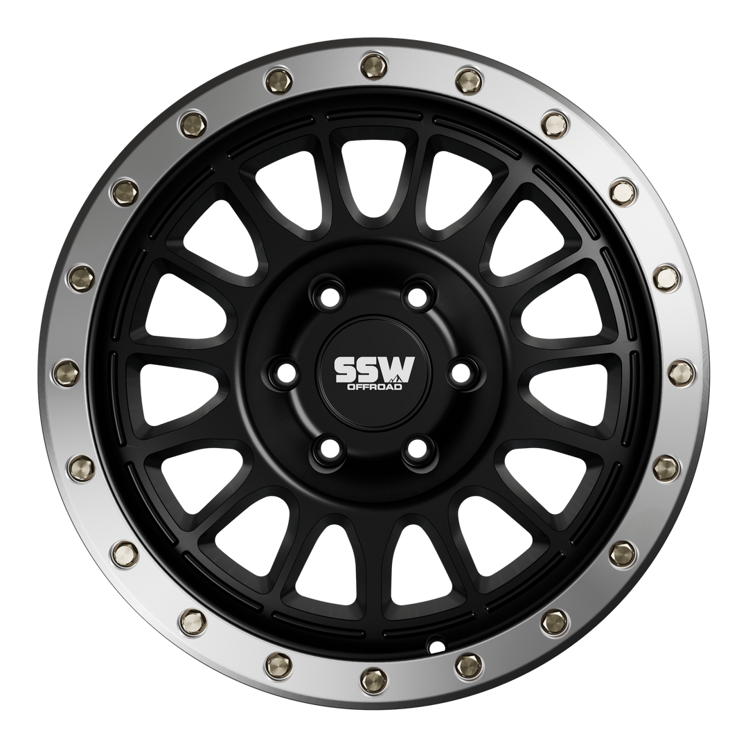SSW Offroad® Dakar Evo / Matte Black / 17x9.0 +0