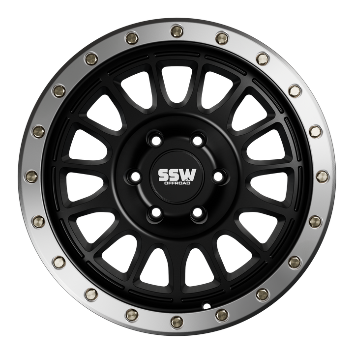 SSW Offroad® Dakar Evo / Matte Black / 17x9.0 +0