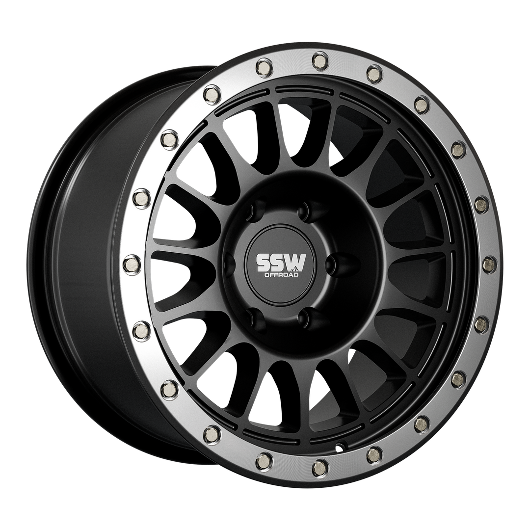 Dakar Evo / Matte Black / 17x9.0 +25