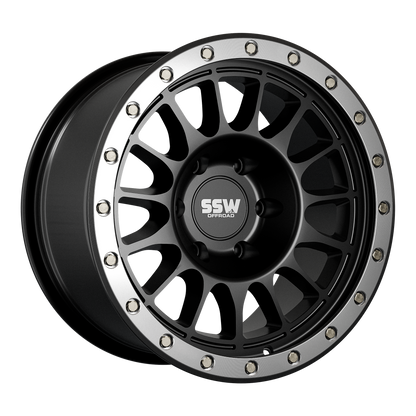 SSW Offroad® Dakar Evo / Matte Black / 17x9.0 +25